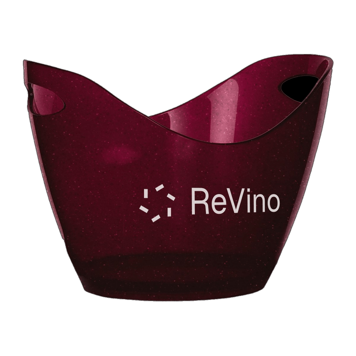 ReVino wine bucket in deep burgundy